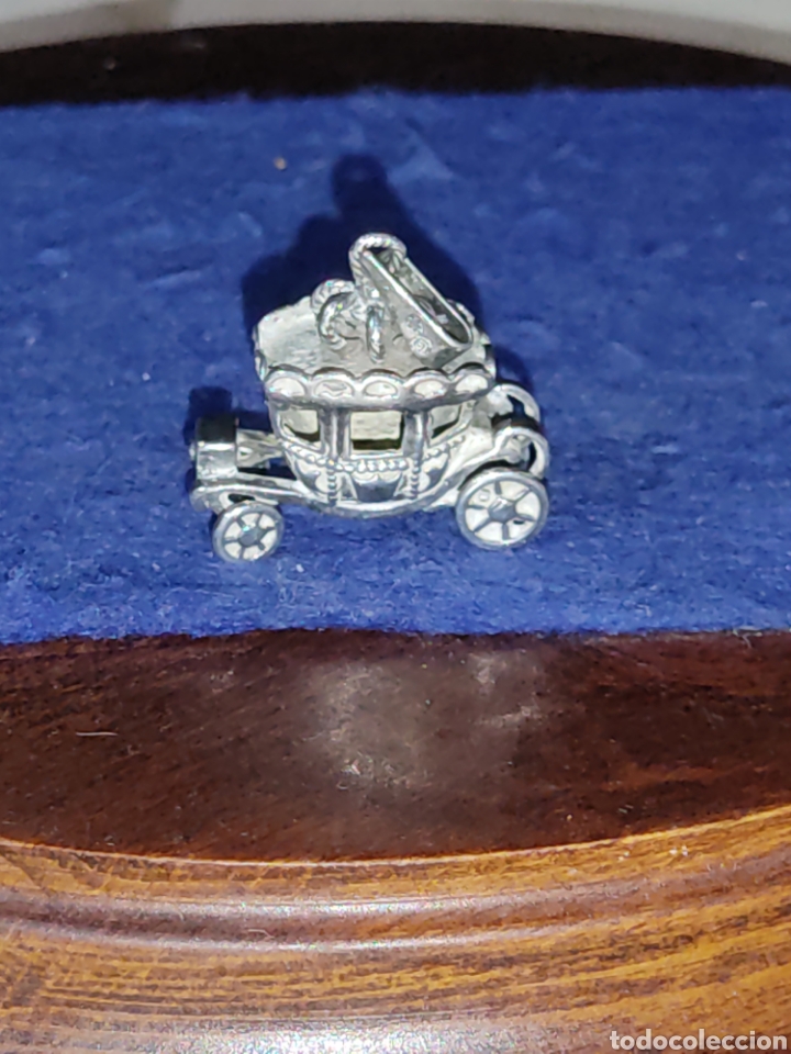 Joyeria: Carroza de Cenicienta en plata contrastada 925. - Foto 4