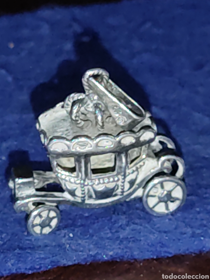 Joyeria: Carroza de Cenicienta en plata contrastada 925. - Foto 5