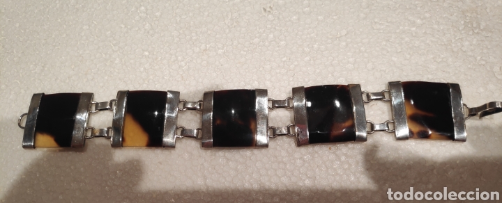 Joyeria: Pulsera en plata de ley y Carey - Foto 2