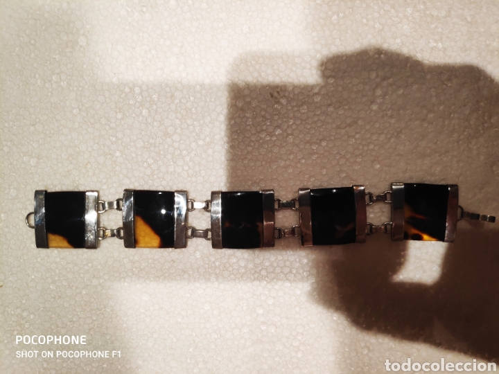 Joyeria: Pulsera en plata de ley y Carey - Foto 3
