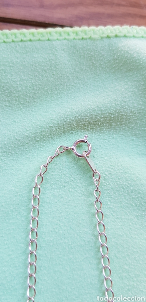 Joyeria: Cadena de plata de ley 925 ml Barbada y Cristo Dali - Foto 3