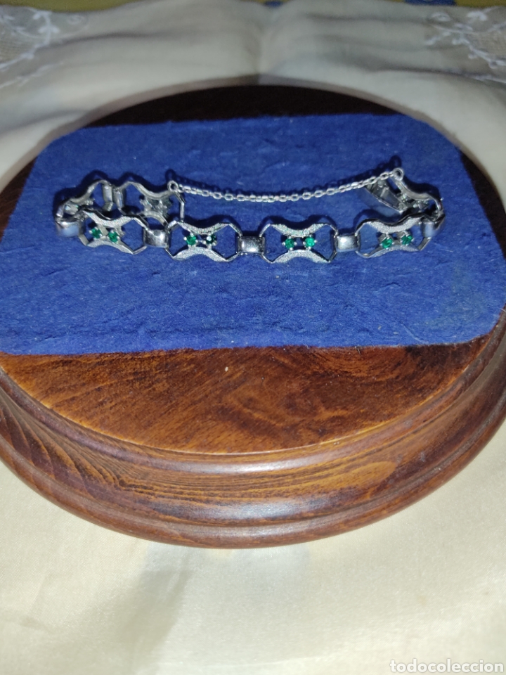 Joyeria: Pulsera isabelina de plata 925 contrastada. - Foto 6