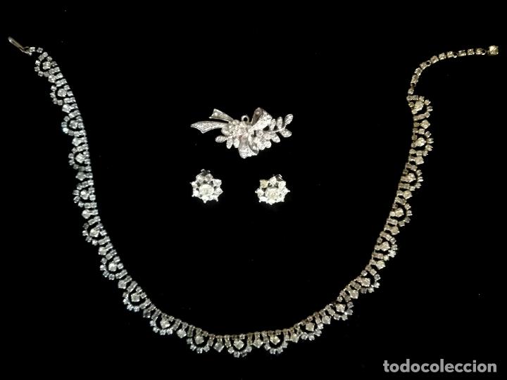 Joyeria: JUEGO DE BROCHE, COLLAR Y PENDIENTES - Foto 3