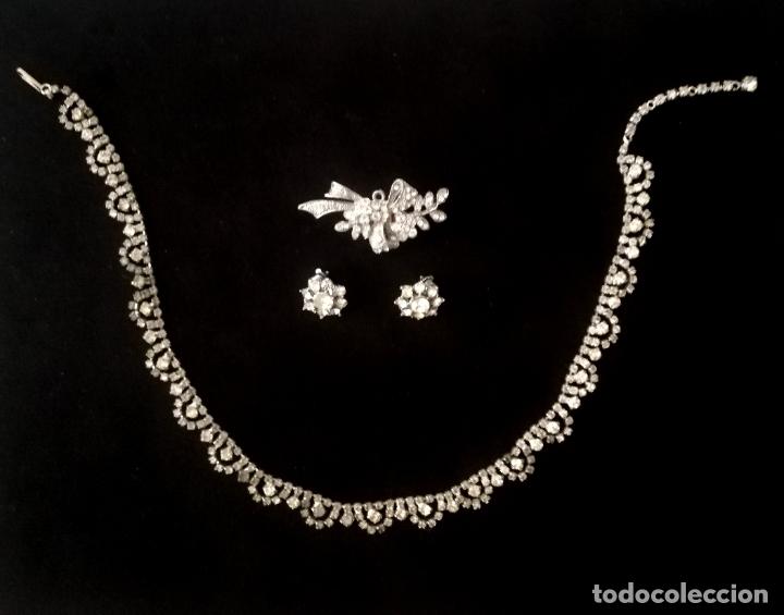 Joyeria: JUEGO DE BROCHE, COLLAR Y PENDIENTES - Foto 1