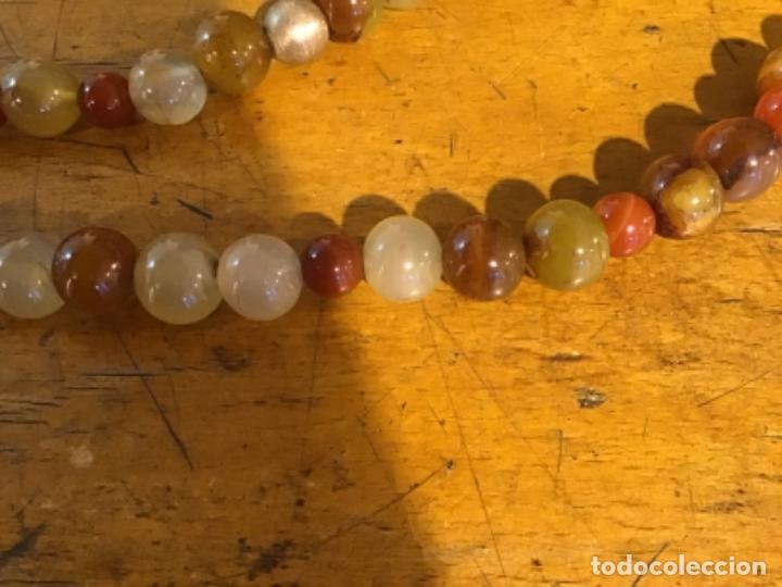Joyeria: COLLAR DE AGATAS Y PLATA - Foto 2