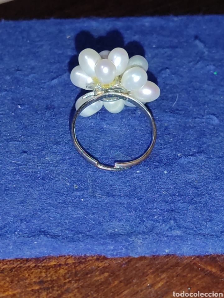 Joyeria: Anillo de perlas. - Foto 4