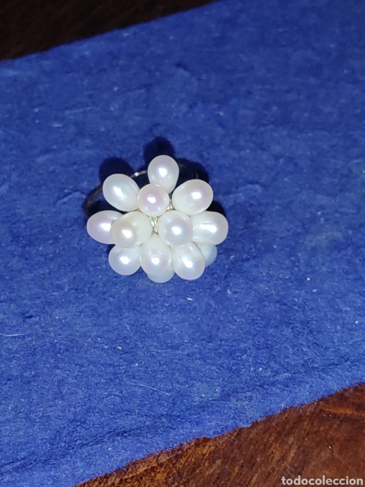 Joyeria: Anillo de perlas. - Foto 7