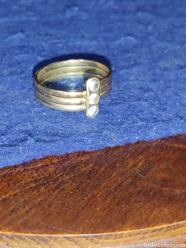 Joyeria: Antiguo anillo chapado en oro. - Foto 3