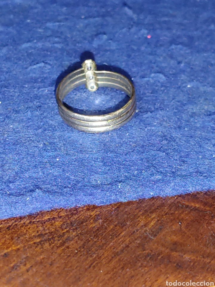 Joyeria: Antiguo anillo chapado en oro. - Foto 6