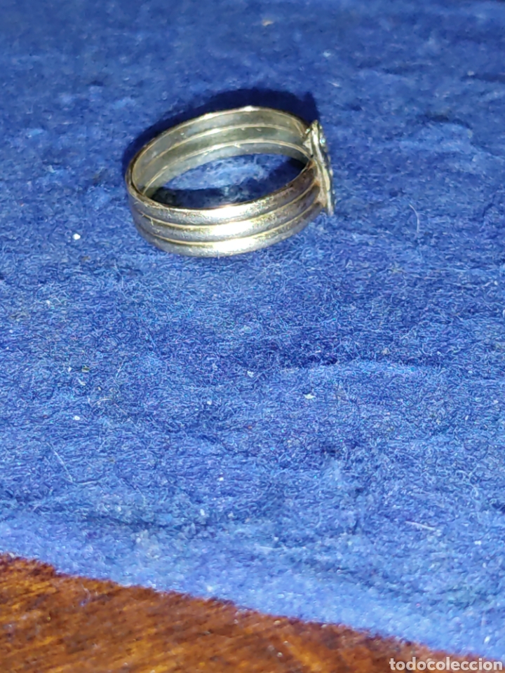 Joyeria: Antiguo anillo chapado en oro. - Foto 7
