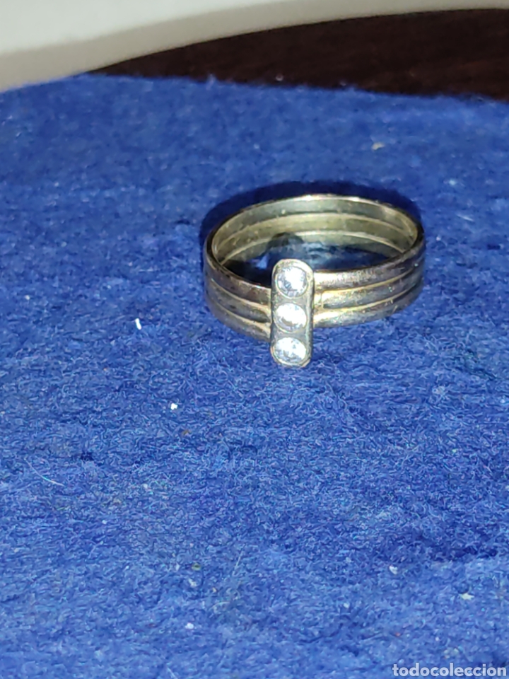 Joyeria: Antiguo anillo chapado en oro. - Foto 8