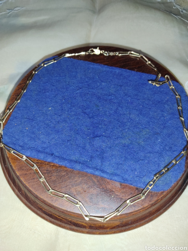 Joyeria: Cadena de buen eslab&oacute;n chapado en oro. - Foto 2