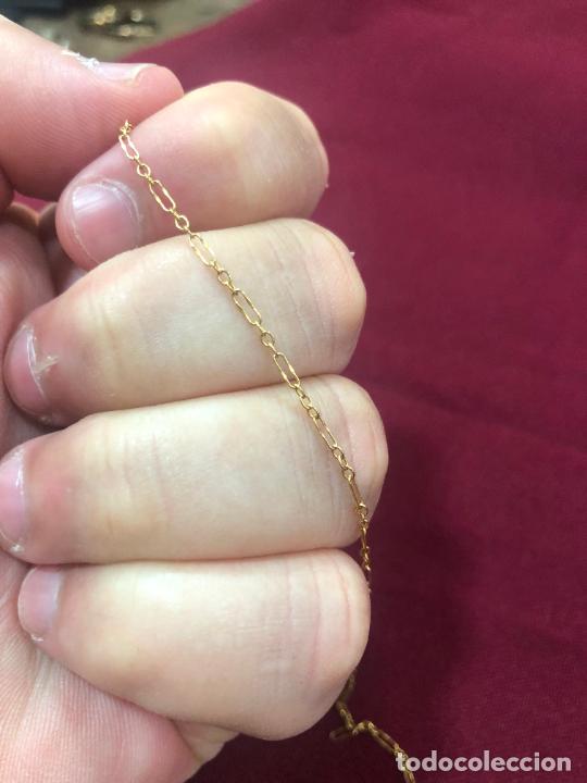 Joyeria: PULSERA CHAPADA EN ORO - MEDIDA ABIERTA 17 CM - Foto 2