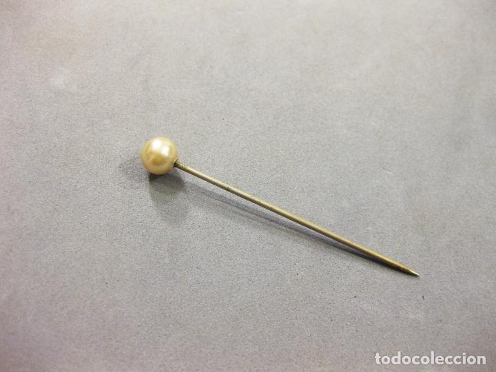 Joyeria: ALFILER ANTIGUO IMITACI&Oacute;N NACAR - Foto 2