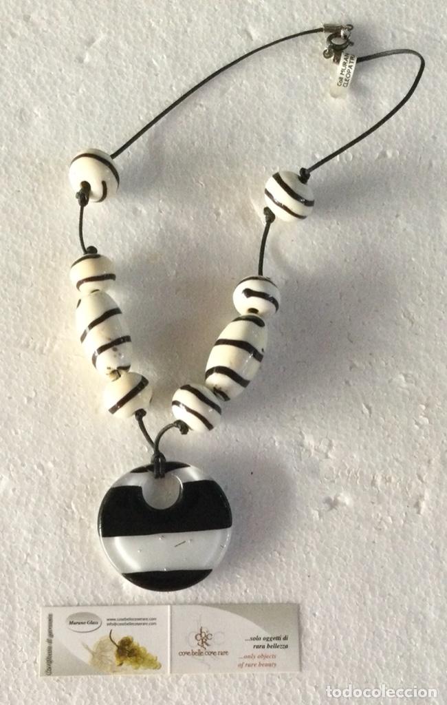 Joyeria: Collar &ldquo;Cleopatra&rdquo; En vidrio de Murano. NUEVO - Foto 1