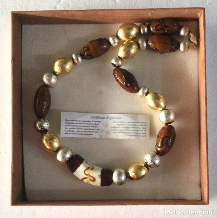 Joyeria: Collar en Vidrio de Murano. NUEVO - Foto 1