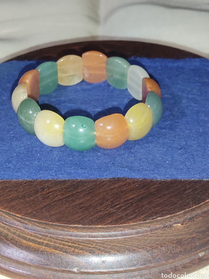 Joyeria: Pulsera de piezas de cuarzos naturales. - Foto 2