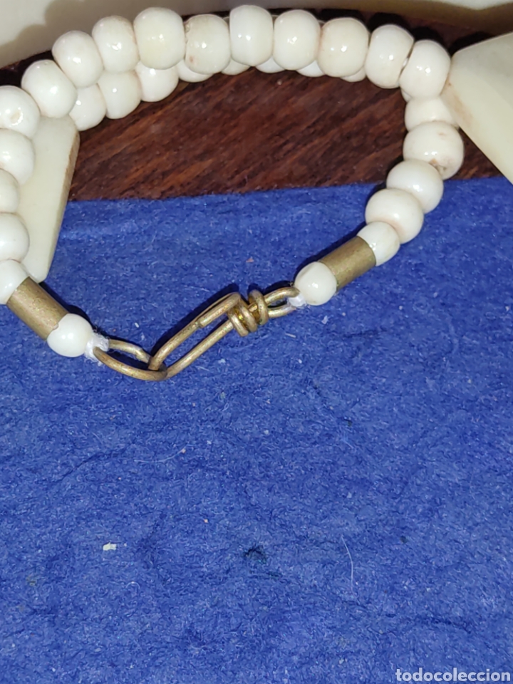 Joyeria: Collar de hueso a&ntilde;os 70. - Foto 6