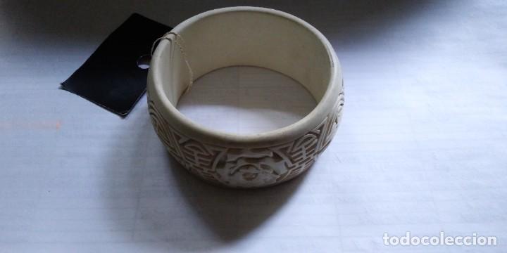Joyeria: PULSERA DE LACA BLANCA DE CINABRIO - Foto 1