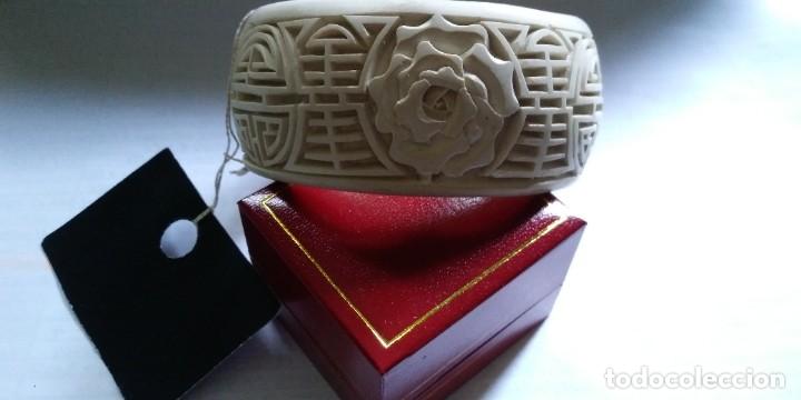Joyeria: PULSERA DE LACA BLANCA DE CINABRIO - Foto 3