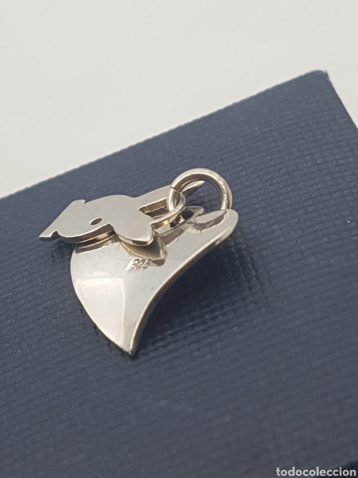Joyeria: Colgante coraz&oacute;n Playboy plata de ley 925 - Foto 2