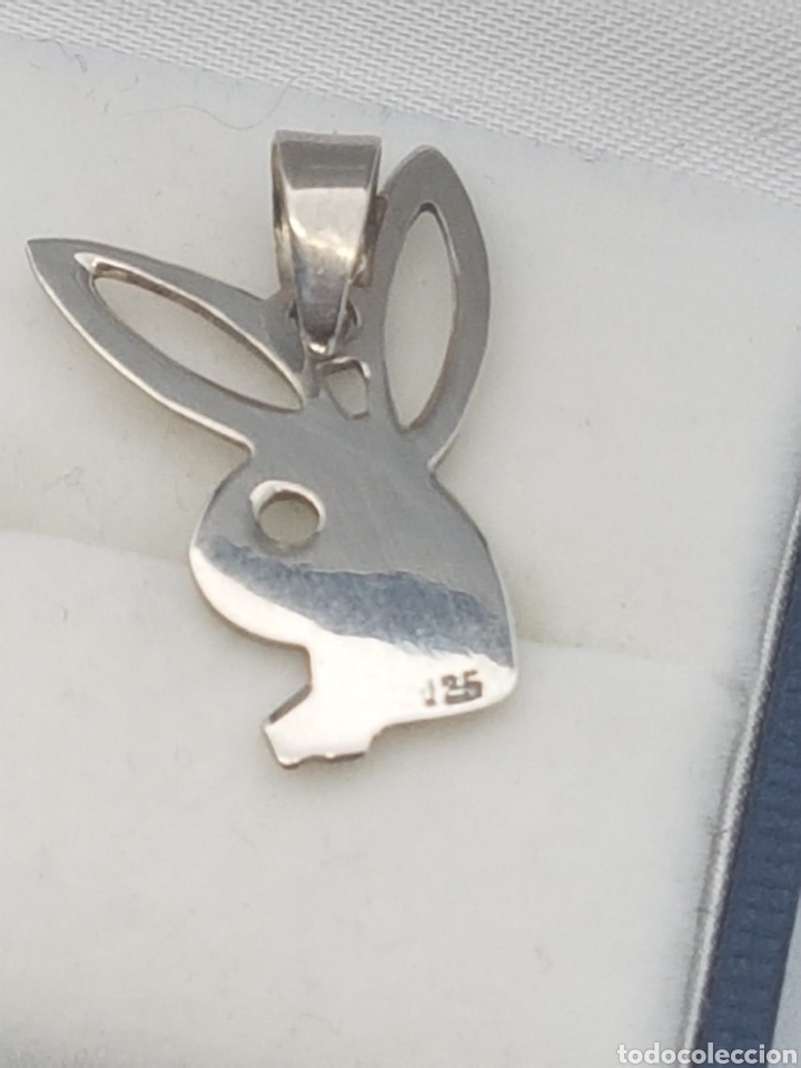 Joyeria: Colgante Playboy plata de ley 925 - Foto 2