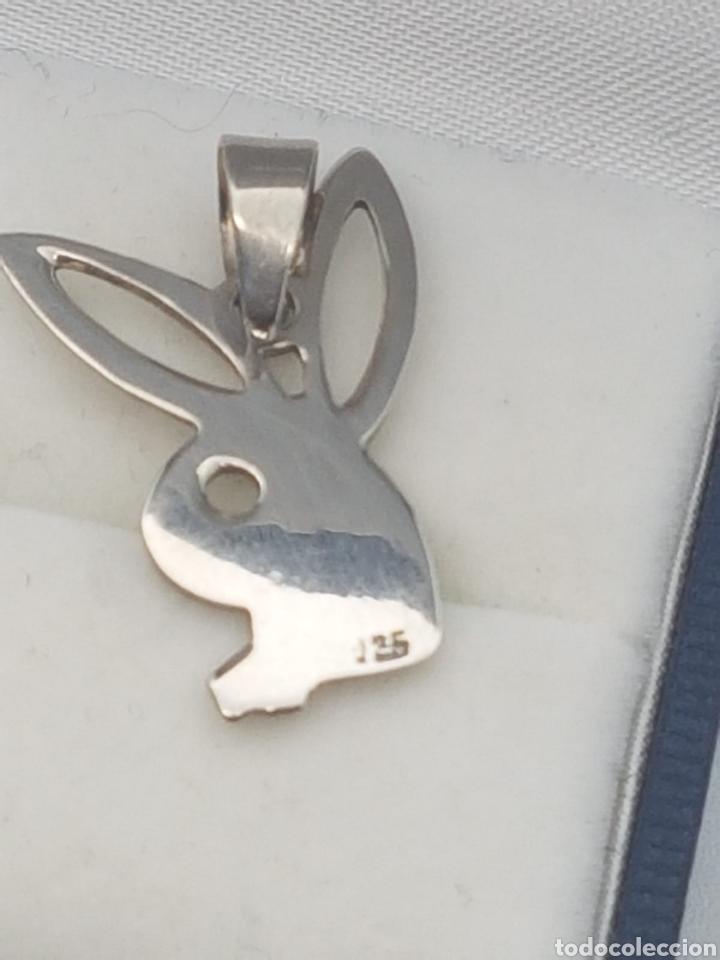 Joyeria: Colgante Playboy plata de ley 925 - Foto 3