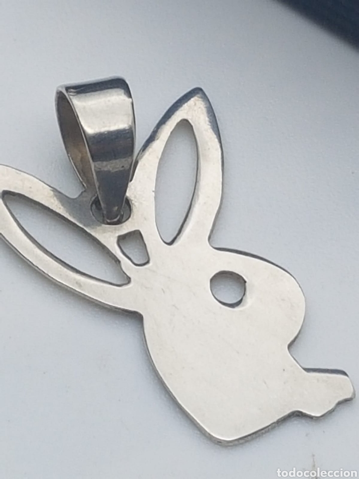 Joyeria: Colgante Playboy plata de ley 925 - Foto 4