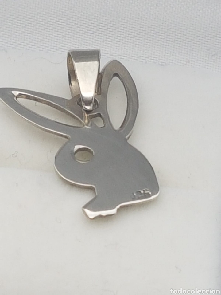 Joyeria: Colgante Playboy plata de ley 925 - Foto 1