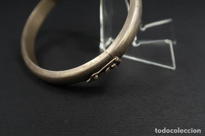Joyeria: Antiguo Brazalete de Plata - Foto 3