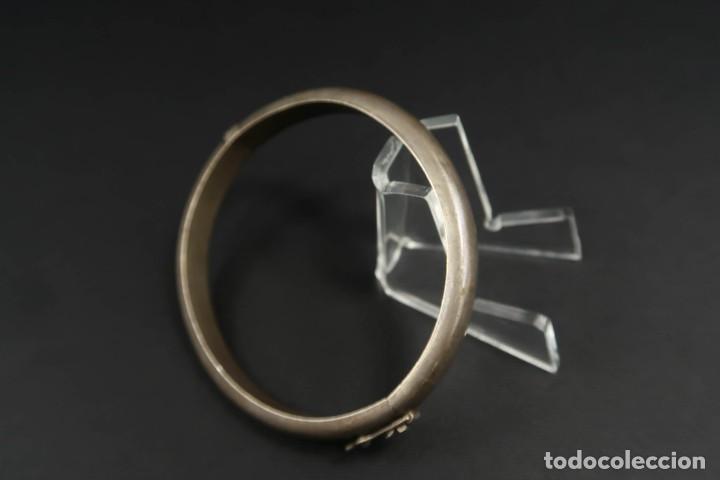 Joyeria: Antiguo Brazalete de Plata - Foto 4