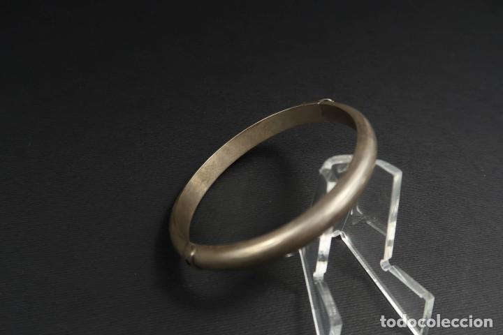 Joyeria: Antiguo Brazalete de Plata - Foto 5