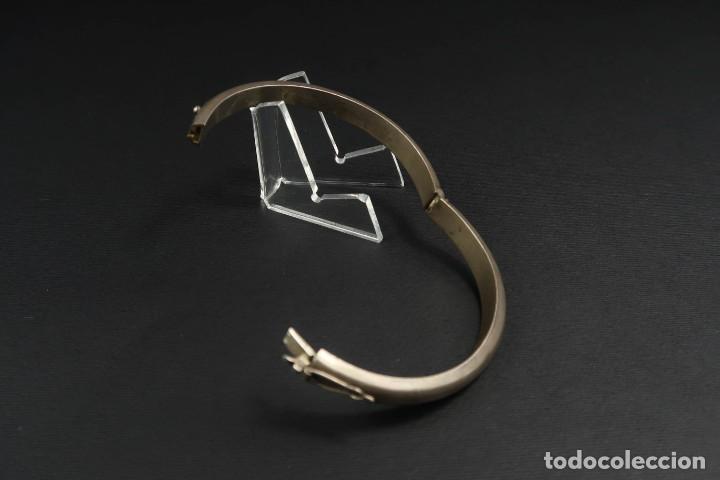 Joyeria: Antiguo Brazalete de Plata - Foto 6