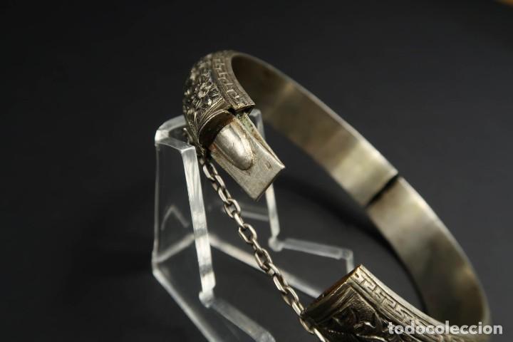Joyeria: Antiguo Brazalete Chino de Plata - Foto 15
