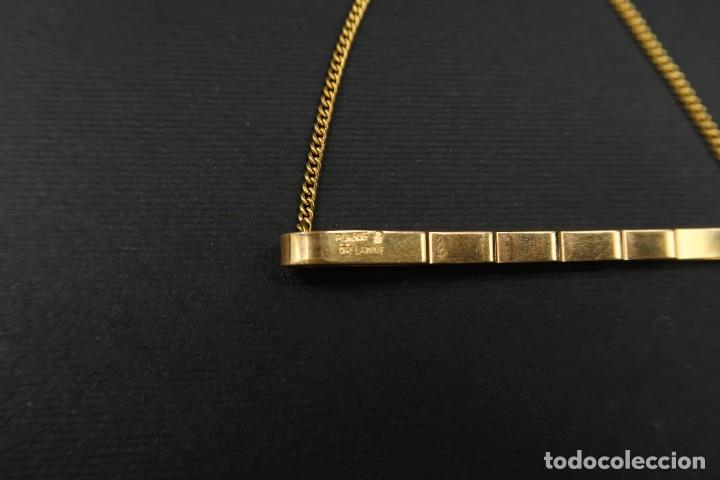 Joyeria: Antiguo Pisacorbatas Chapado en Oro - Foto 6