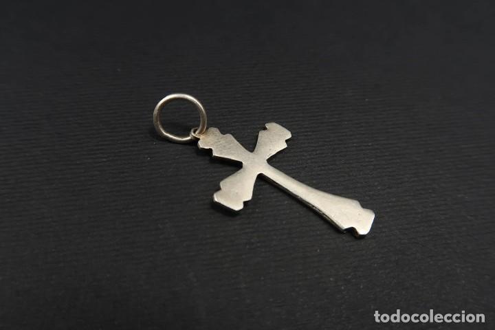Joyeria: Antigua Cruz de Plata - Foto 3