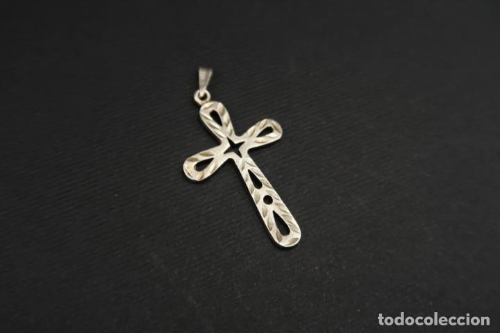 Joyeria: Antigua Cruz de Plata - Foto 2