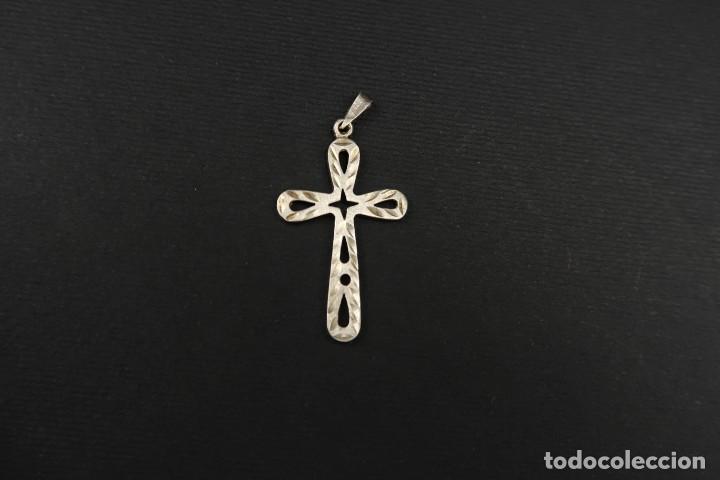 Joyeria: Antigua Cruz de Plata - Foto 3