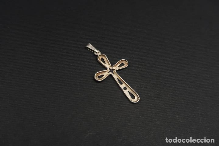 Joyeria: Antigua Cruz de Plata - Foto 4
