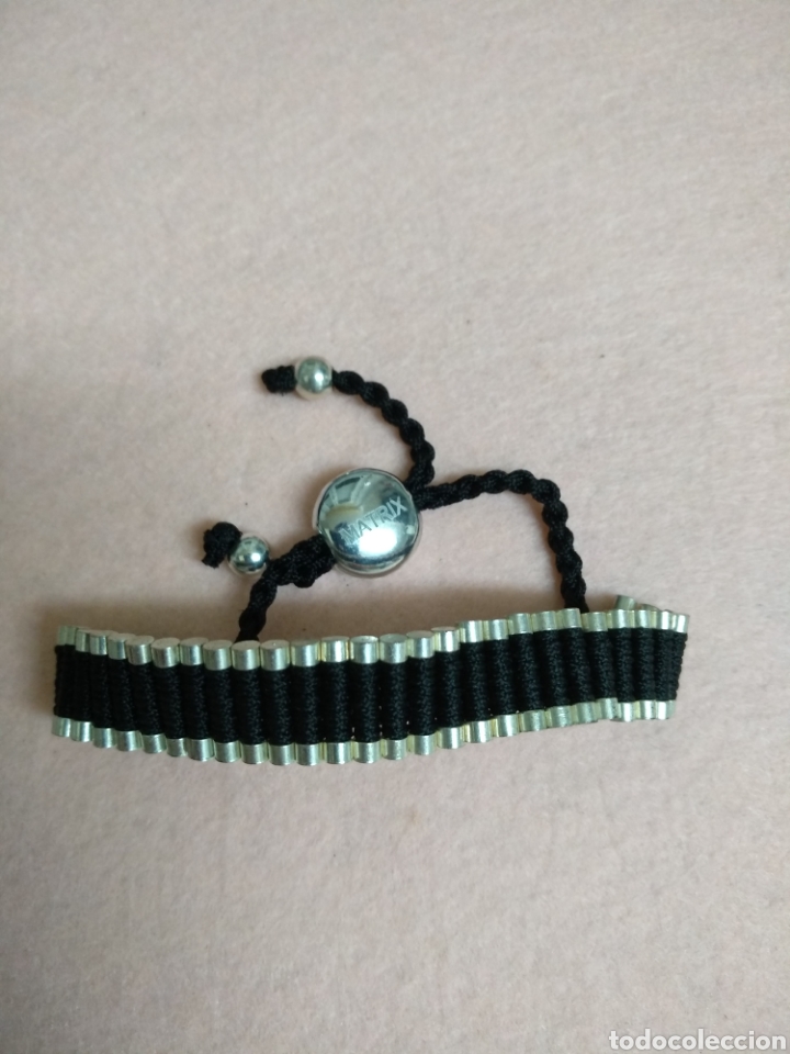Joyeria: Pulsera de plata 925 y cordon negro MATRIX - Foto 1