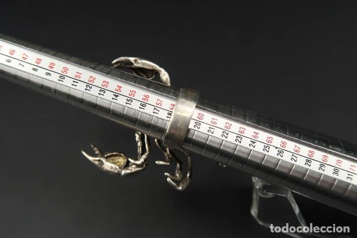 Joyeria: Antiguo Anillo Escorpi&oacute;n de Plata - Foto 17