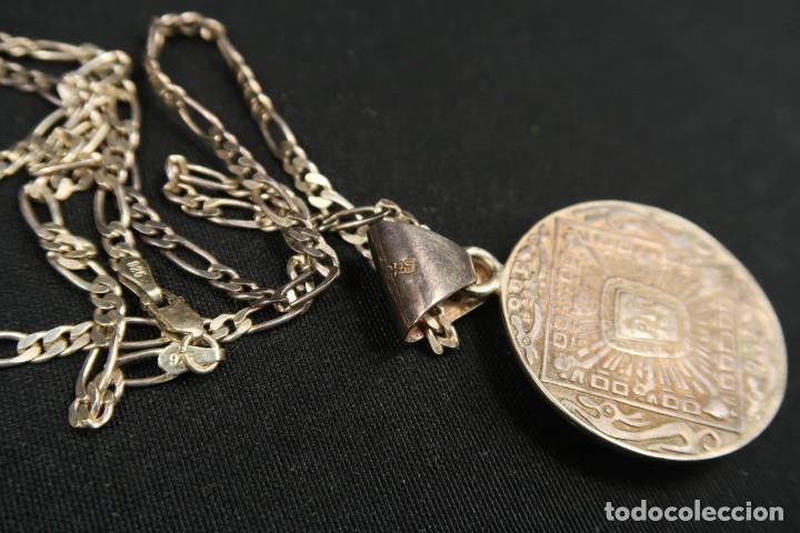 Joyeria: Antiguo Colgante con Cadena de Plata - Foto 10