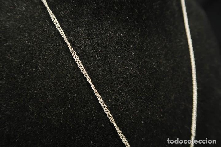 Joyeria: Antiguo Colgante con Cadena de Plata - Foto 5