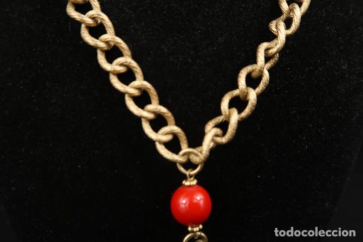 Joyeria: Antiguo Collar Bisuteria Francia - Foto 3