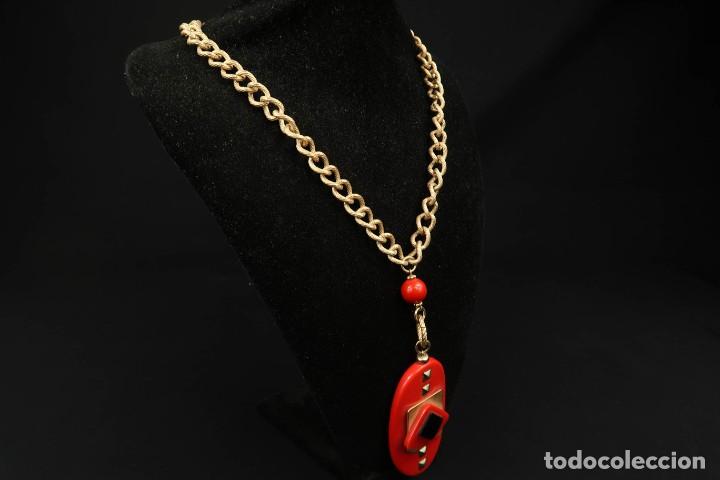 Joyeria: Antiguo Collar Bisuteria Francia - Foto 5
