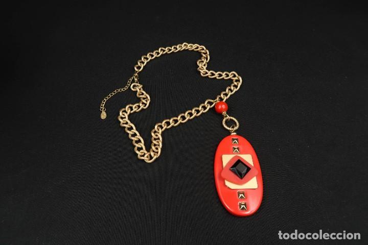 Joyeria: Antiguo Collar Bisuteria Francia - Foto 9