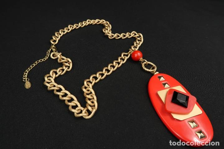 Joyeria: Antiguo Collar Bisuteria Francia - Foto 11