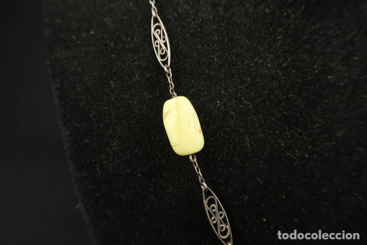 Joyeria: Antiguo Collar de Plata - Foto 3
