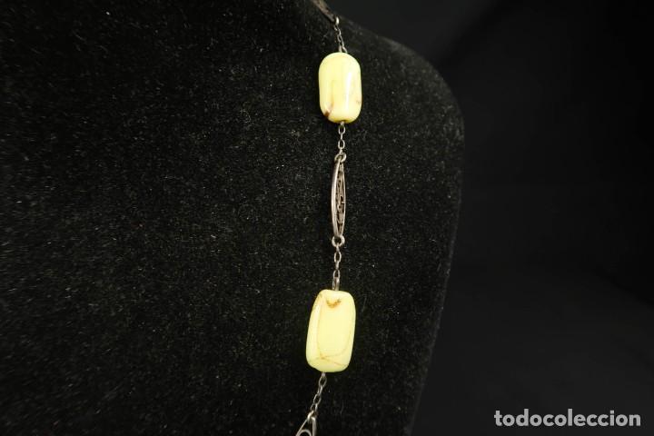 Joyeria: Antiguo Collar de Plata - Foto 4