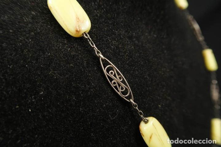 Joyeria: Antiguo Collar de Plata - Foto 6